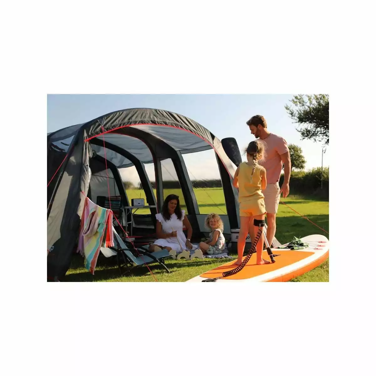 Vango Galli CC Air Low, Aufblasbares Busvorzelt – Bild 9