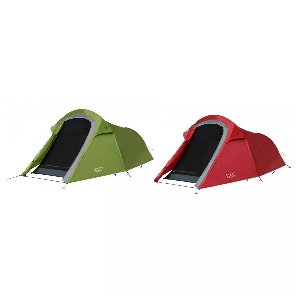 Vango Soul 200 Tunnelzelt, 2-Personen, 270x130cm