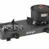 Vango Blaze Double Gaskocher, 2-flammig, Grau