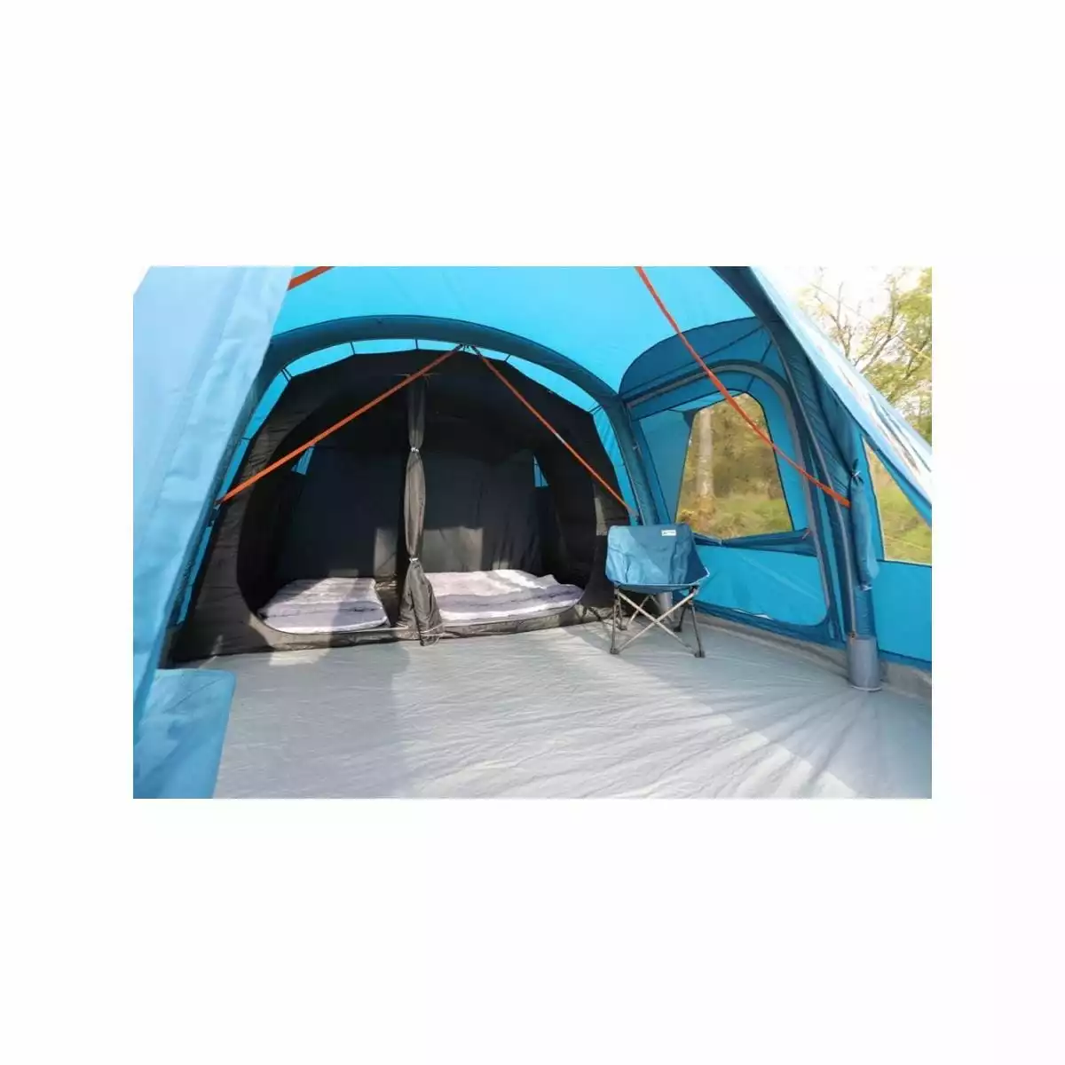 Vango Osiris Air 500 Luftzelt, 5-Personen, 330x460, Blau – Bild 12