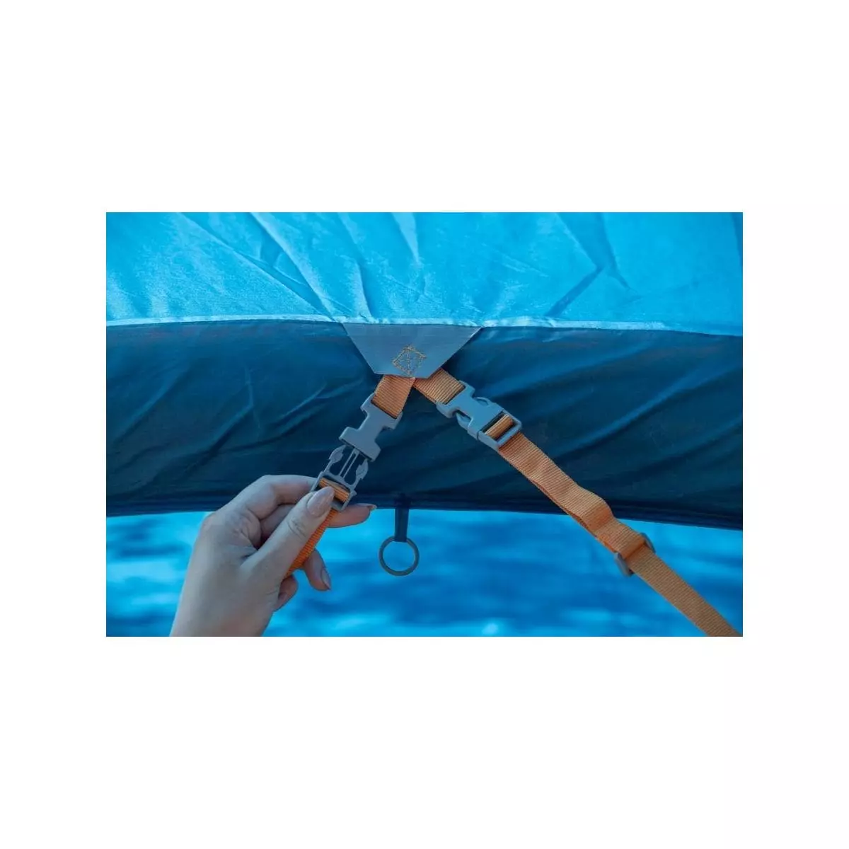 Vango Osiris Air 500 Luftzelt, 5-Personen, 330x460, Blau – Bild 4