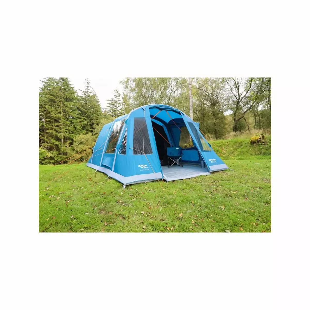 Vango Osiris Air 500 Luftzelt, 5-Personen, 330x460, Blau – Bild 8