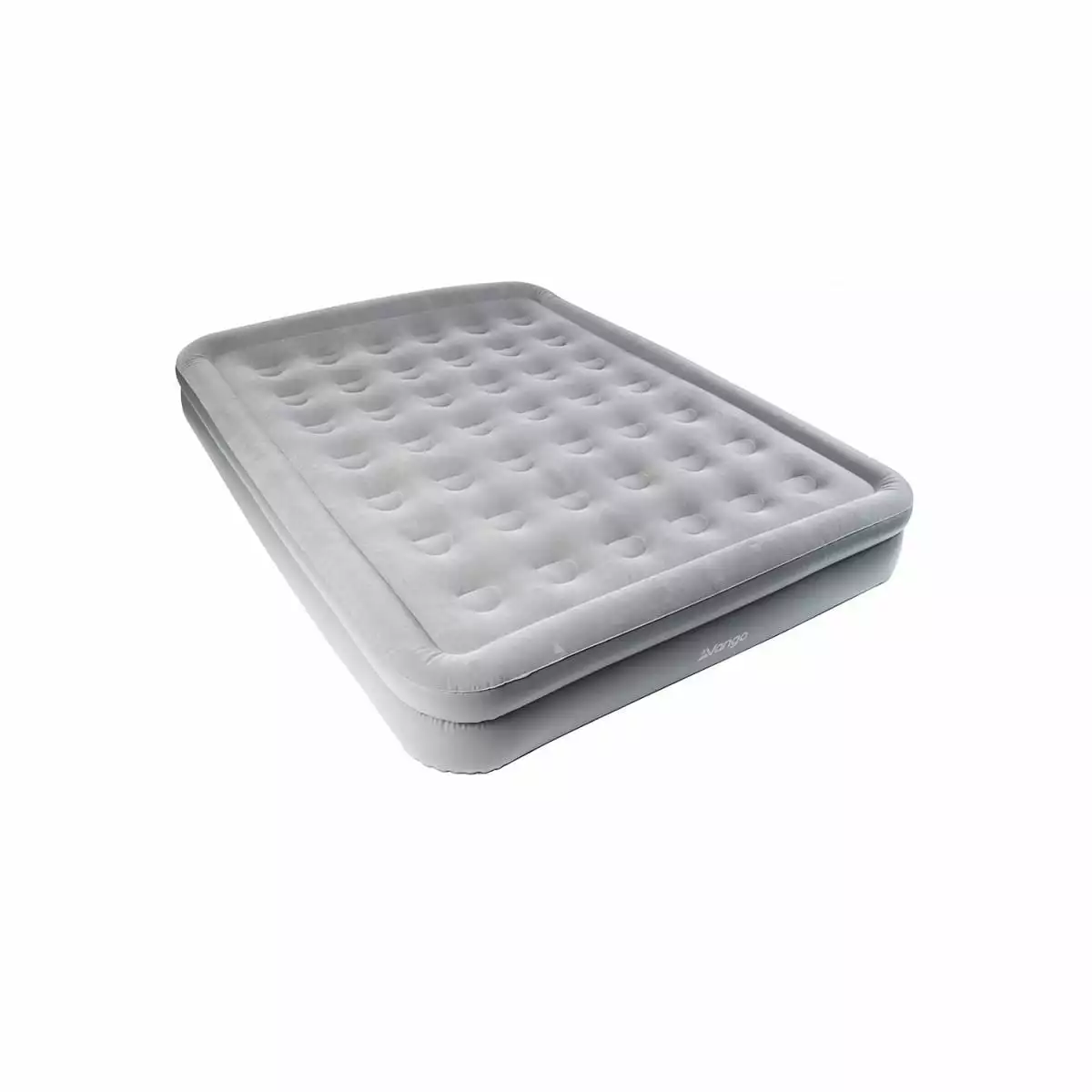 Vango HiRise Double Luftbett, 210x157x38cm, Grau