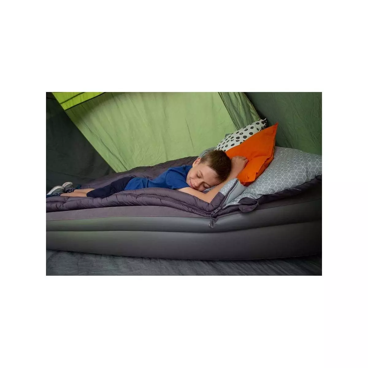 Vango HiRise Double Luftbett, 210x157x38cm, Grau â Bild 2