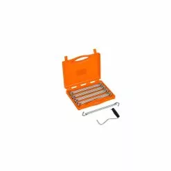 Vango Anker Stahl Hering Set 22cm X 20 Heringe, Aufbewahrungskoffer, Silver