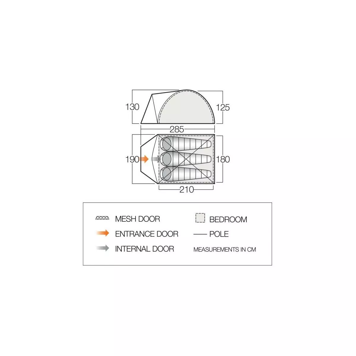 Vango Alpha Kuppelzelt â Bild 3