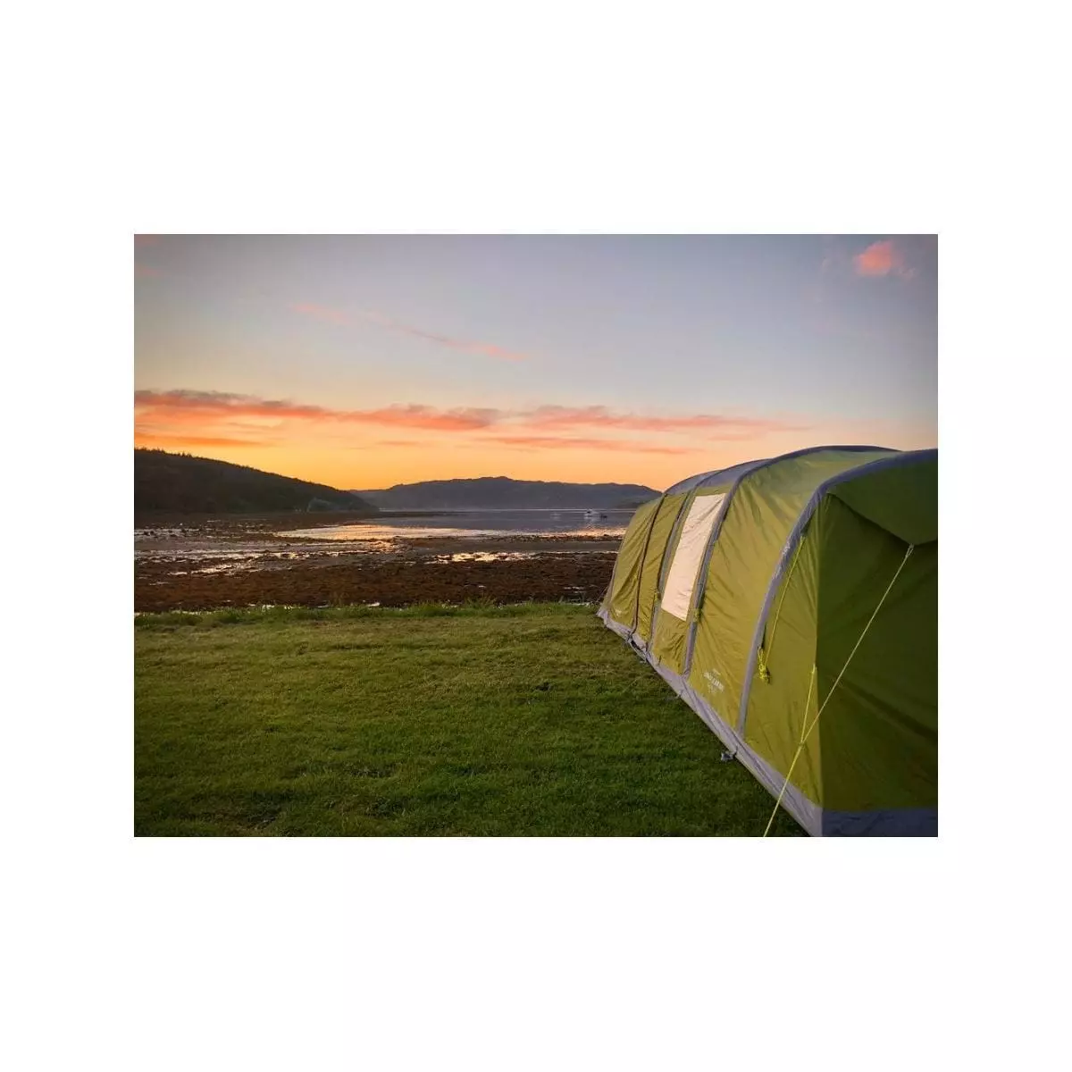 Vango Longleat II Air 800XL Luftzelt, 8-Personen, 265x705cm, Grün – Bild 4