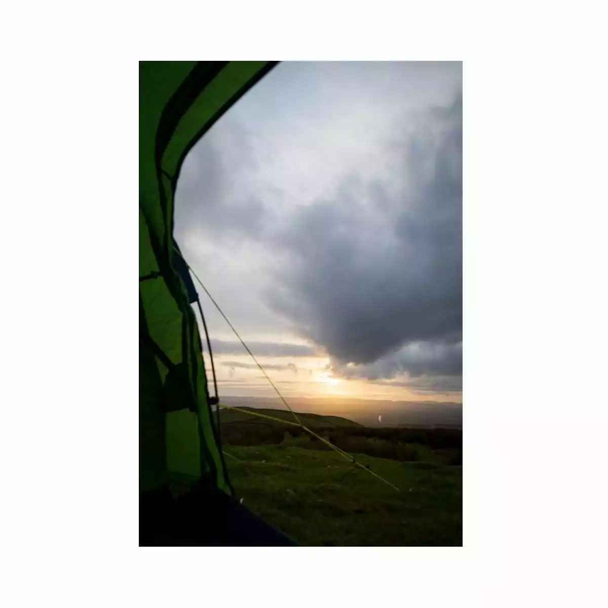 Vango Omega 250 Tunnelzelt, 2-Personen, 420x160cm, Grün – Bild 3